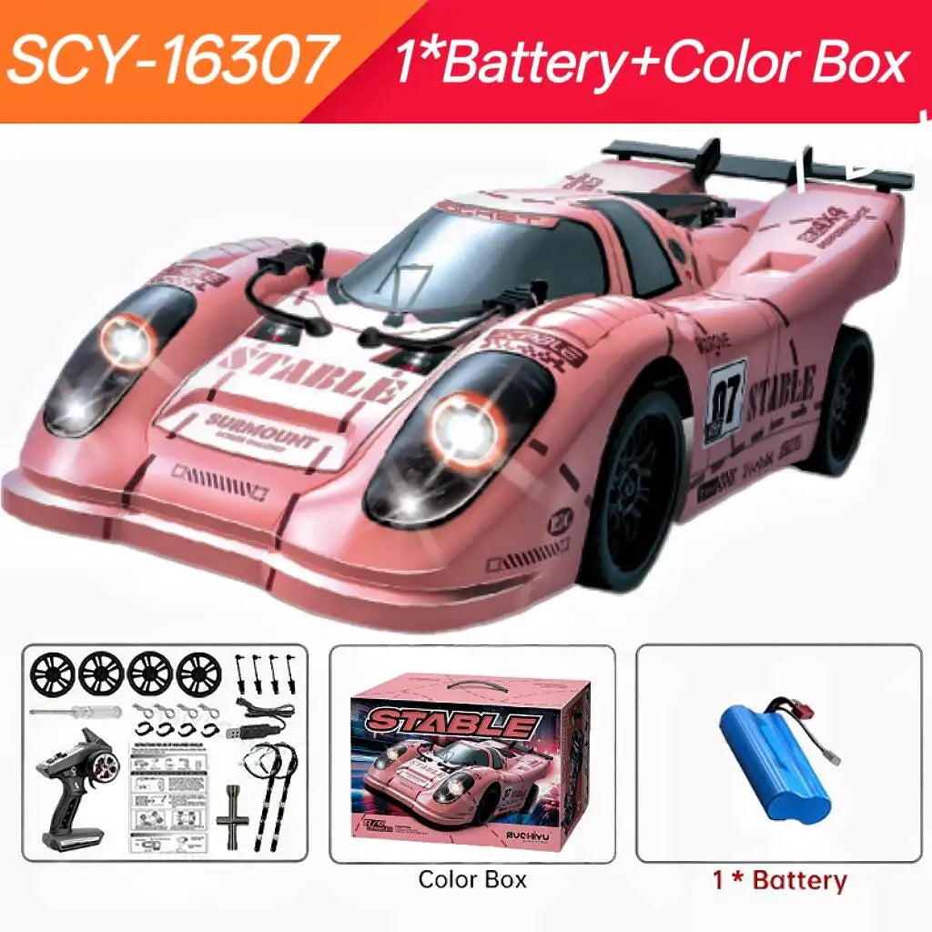16307PRO 1:16 70KM/H Brushless Remote Control Car High Speed Drift Racing Car Four Wheel Drive Off Road Vehicle Boys Toy Gift