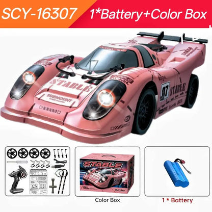 16307PRO 1:16 70KM/H Brushless Remote Control Car High Speed Drift Racing Car Four Wheel Drive Off Road Vehicle Boys Toy Gift