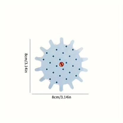 Kids Electric Gear Building Toy Set Motorized Spinning Gears Set Gear Rail Car Big Building Blocks STEM Construction Toy Set.