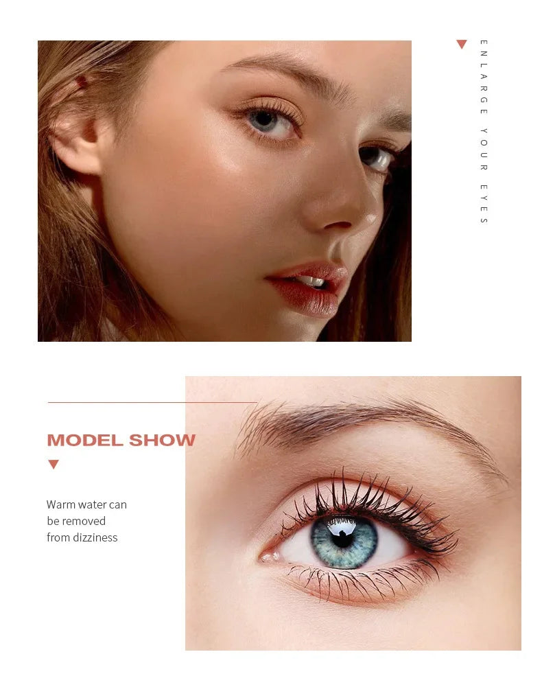 Eyelashes Lengthening Mascara Long Lasting Waterproof Women Korean Silky Lash Black Eyelashes Extension Makeup Beauty Cosmetic.