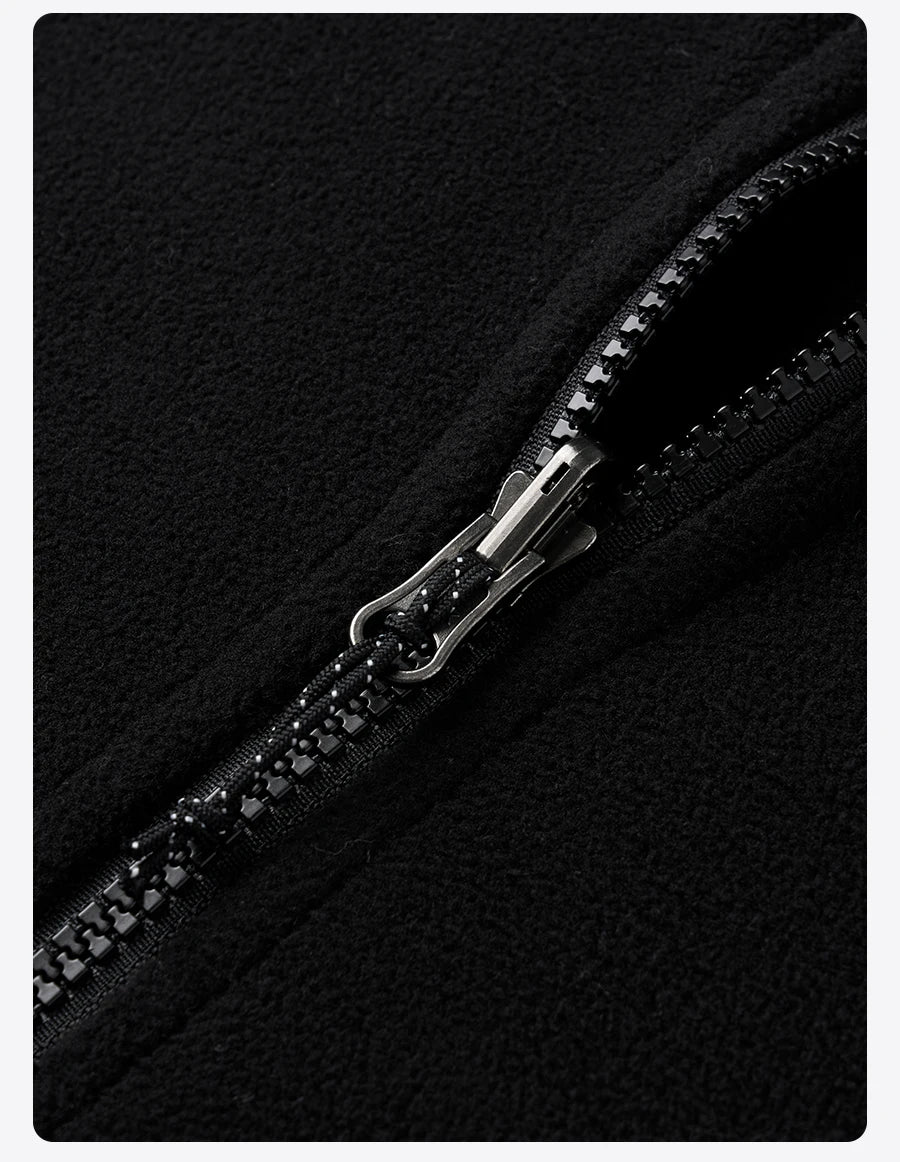 SIMWOOD 2025 Autumn Winter Men's Anti Static Polar Fleece Jacket 300gsm Anti-Electricity Coat Regular Fit Warm Fleece for Daily.