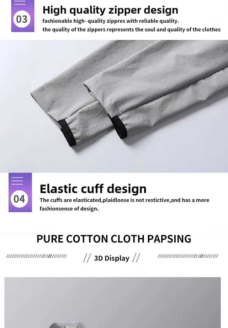 Men's Sportswear Set Quick-Dry Running Clothes Fitness Wear Morning Run Clothing Spring Autumn Basketball Training Jacket.