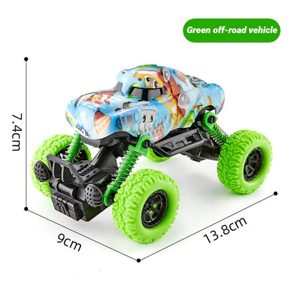 Children's toy car high-speed off-road vehicle outdoor toy off-road vehicle model inertia climbing stunt vehicle children's gift.