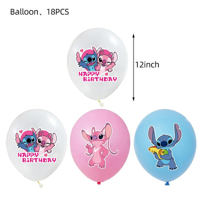 Disney Stitch Partygeschenke, Stich-Thema, Geschenktüten, Pralinenschachtel, Ringe, Pinata, Schlüsselanhänger, Aufkleber, Geblasen, Luftballons, Partygeschenke
