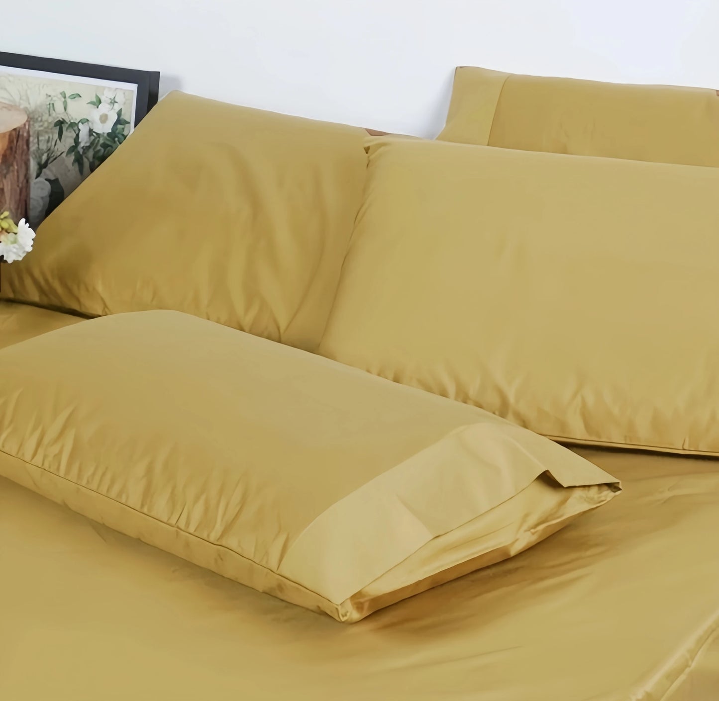 US-Europa-Größe, 1000 TC, 100 % ägyptische Baumwolle, Bettwäsche-Set, weiße, silberblaue Farben, individuell anpassbar