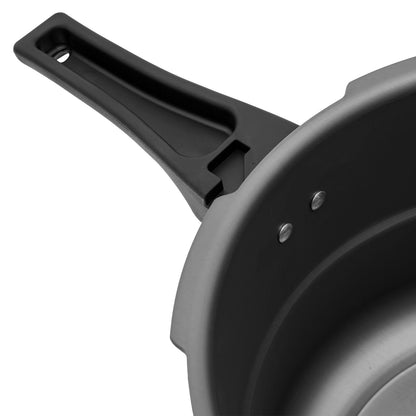 7L 24CM 80Kpa Ultra Wear-Resistant Medium Ratio Double Bottom Pressure Cooker Aluminum Alloy Pressure Cooker For Cooking Stewing.