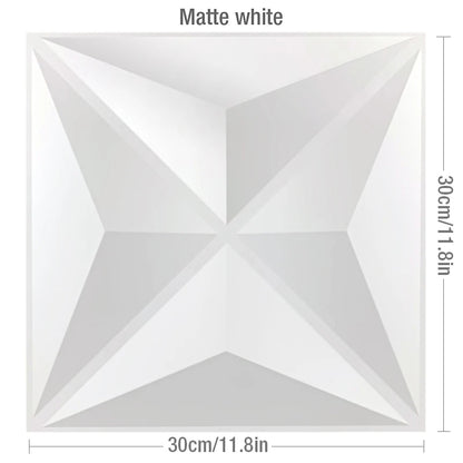 house wall renovation geometric 3D wall panel non-self-adhesive 3D wall sticker art ceramic tile wallpaper room bathroom ceiling