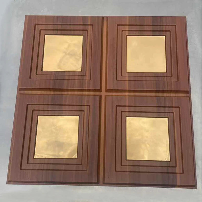 12pcs 50cm 3D Wall Panel 3D wall sticker Relief Art Wall Panel not self-adhesive Sticker Living Room Kitchen bathroom Home Decor