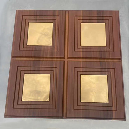 12pcs 50cm 3D Wall Panel 3D wall sticker Relief Art Wall Panel not self-adhesive Sticker Living Room Kitchen bathroom Home Decor