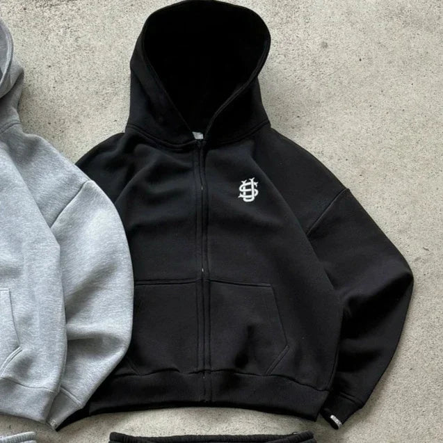 Camouflage Y2K Clothes Classic Retro Sport Tracksuit Men Women Oversized Zipper Hoodies Sweatshirts Gothic Sweatpants Streetwear.