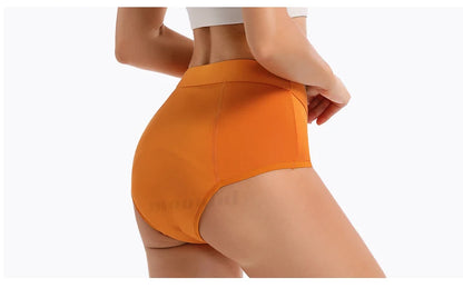 Menstruation Panties High Waist Abundant Flow Menstrual Panties Woman Absorbent Period Underwear Incontinence Briefs Ladies.