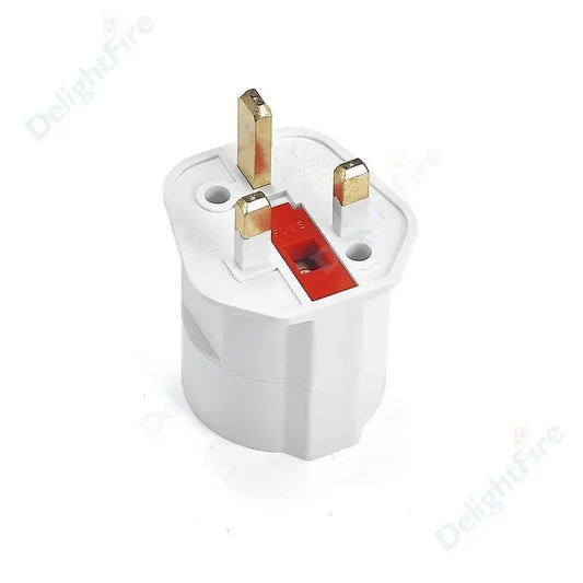 Europäischer EU-zu-UK-Steckeradapter, Standard Euro, 250 V, EU-Stecker auf UK-Steckdose, Netzteil, Steckdose.