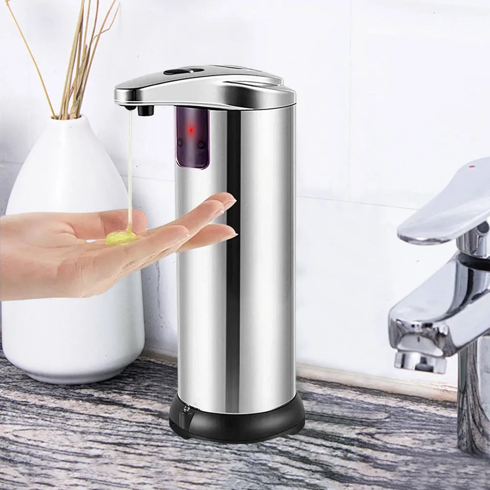 Automatic Soap Dispenser Touchless Liquid Hand Soap Dispenser Dish Soap Dispenser Electric Soap Dispenser for Kitchen Bathroom