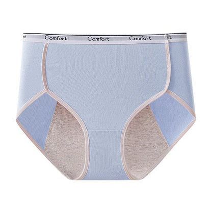 Physiological Pants Women's Briefs Menstrual Period Anti-side Leakage Cotton Crotch Large Size Plus Underwear Sanitary Pants.
