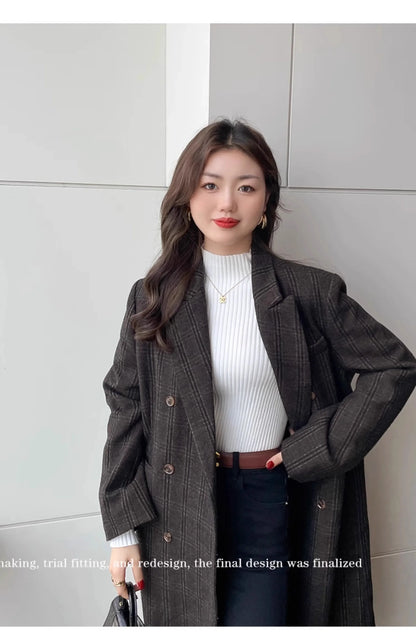 Women Long Sleeve Casual Turtleneck Warm Basic Sweater Chic Autumn Winter 2025 Pullovers Knit Jumpers Solid Color Slim Tops