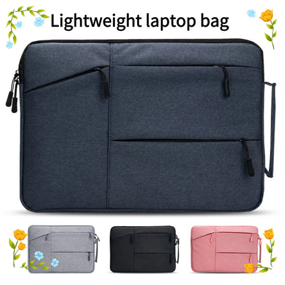 Portable Laptop Bag 14 15 15.6 Inch for Macbook Pro Huawei Xiaomi Mac Book M1 Laptop Case Notebook Accessories Laptop Sleeve.