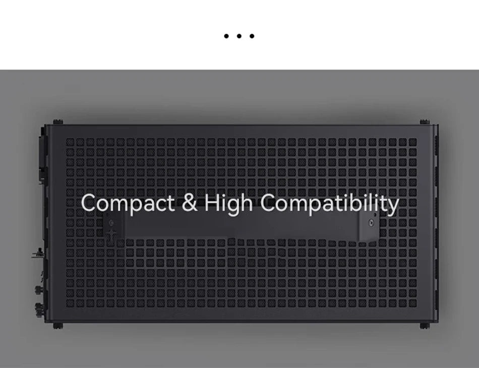 JONSBO Z20 MATX Case Detachable Handle Supports 240 Water-cooled 363mm Graphics Card Side  Transparency Desktop Mini PC Chassis.