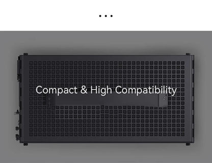 JONSBO Z20 MATX Case Detachable Handle Supports 240 Water-cooled 363mm Graphics Card Side  Transparency Desktop Mini PC Chassis.