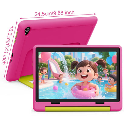 Kid Tablet 10 Inch Android 15 Octa Core 14GB RAM 64GB ROM 128GB Expandable 5000mAh WiFi Bluetooth Children's Gift Kids Software.
