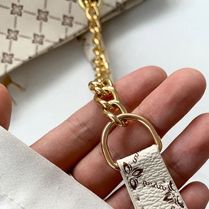 Summer High Quality PU Leather Fashion Large-capacity Shoulder Armpit Women's Bag Work Student Travel Female Retro Handbag Tote.