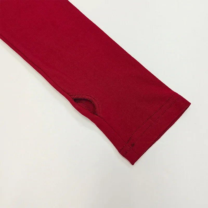 Fashionable Solid Color Women's Polo/Turtle Neck Top 2024 Autumn/Winter New Arrival Slimming Effect Long Sleeve T-Shirt