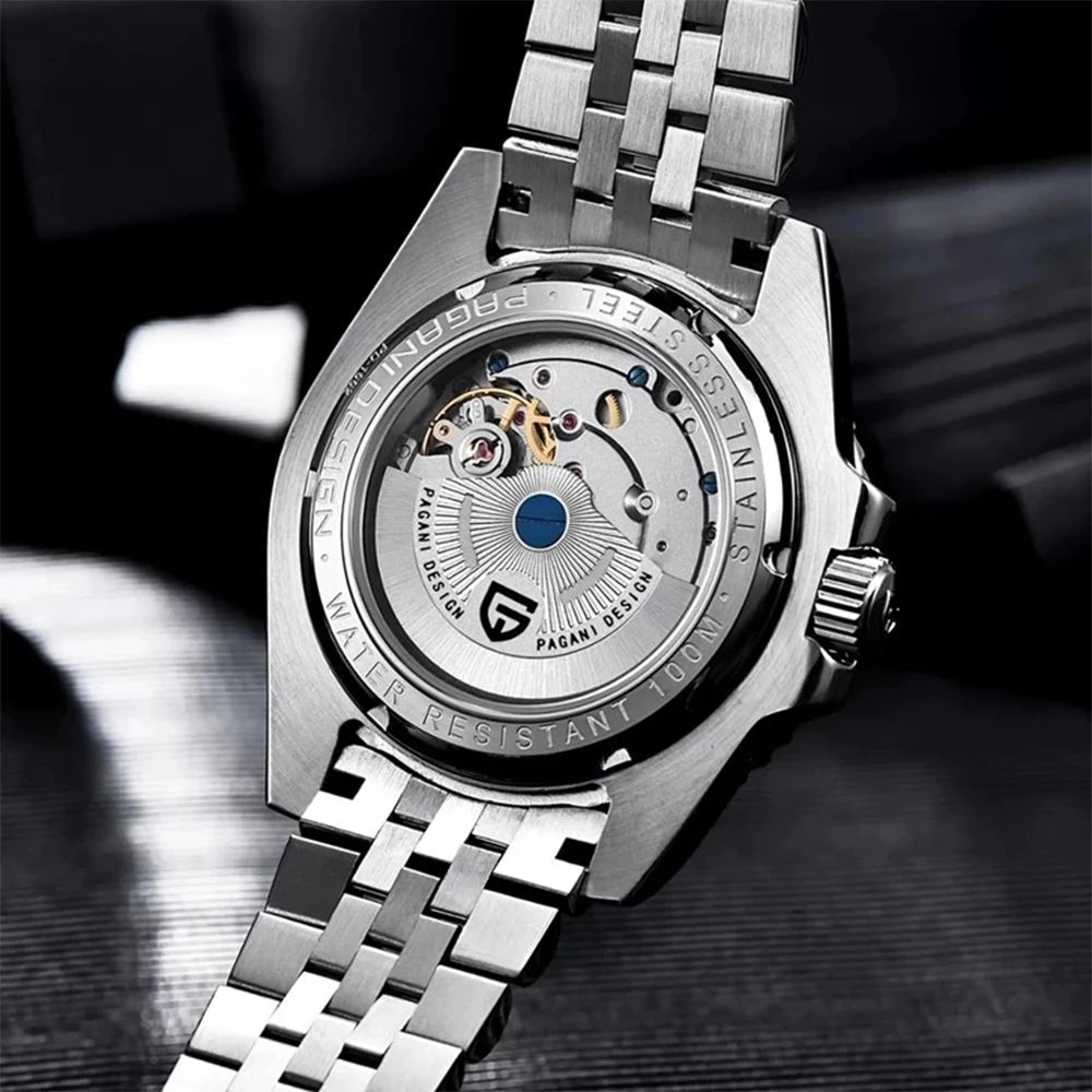 PAGANI DESIGN V3 Version GMT Watches Men's Luxury Sapphire Automatic Mechanical Watch 40MM Stainless Steel Waterproof Watch.