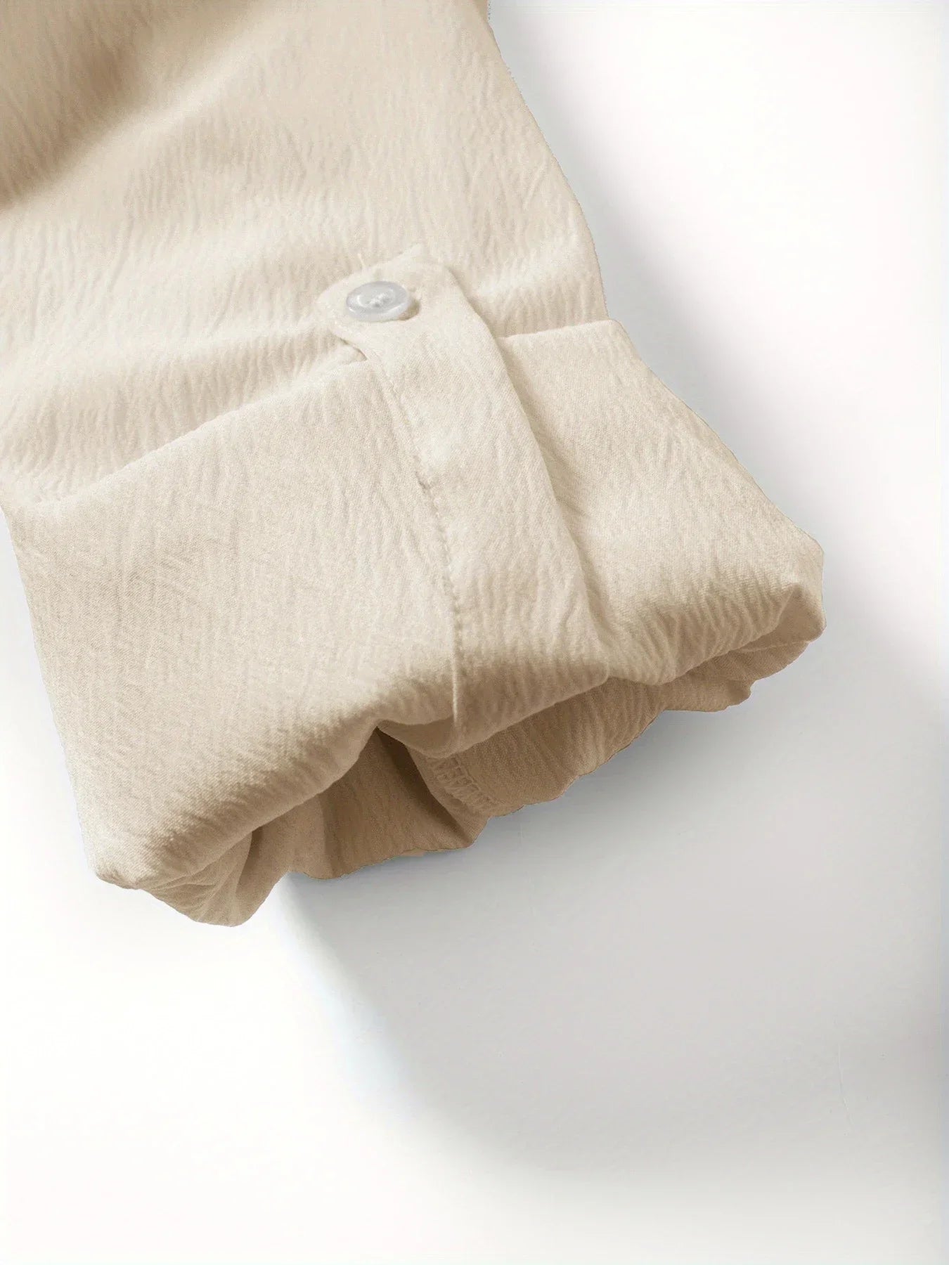 Summer Men's Two Pieces Casual Outfit Loungewear Solid Color Long Sleeves Shirt Breathable Trousers Suits Men Loose Streetwear.