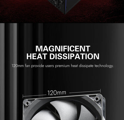 Aigo AT Power Supply PC Gamer 550W 650W 750W ATX Fonte 80 PLUS Bronze Certification 100-240V Diy Gaming Computer PSU For 14600kf.