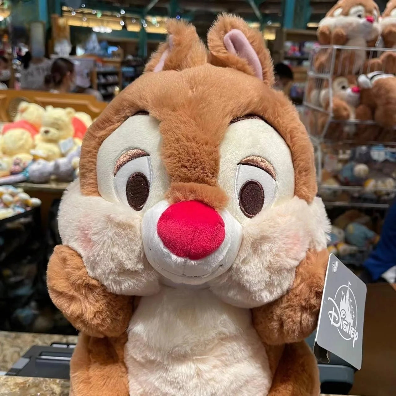 30/60cm Disney Chip And Dale Toy Stuffed Chipmunks Lovely Anime Soft Hug Pillow Sleeping Girl Child Gifts Doll