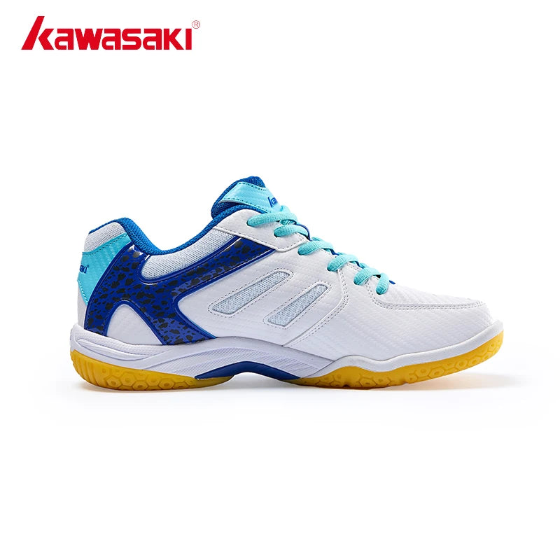 Kawasaki New Badminton Shoes Sneakers Mens Tennis Breathable Anti-Slippery Sport Shoes for Men Women K-065D