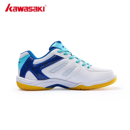 Kawasaki New Badminton Shoes Sneakers Mens Tennis Breathable Anti-Slippery Sport Shoes for Men Women K-065D