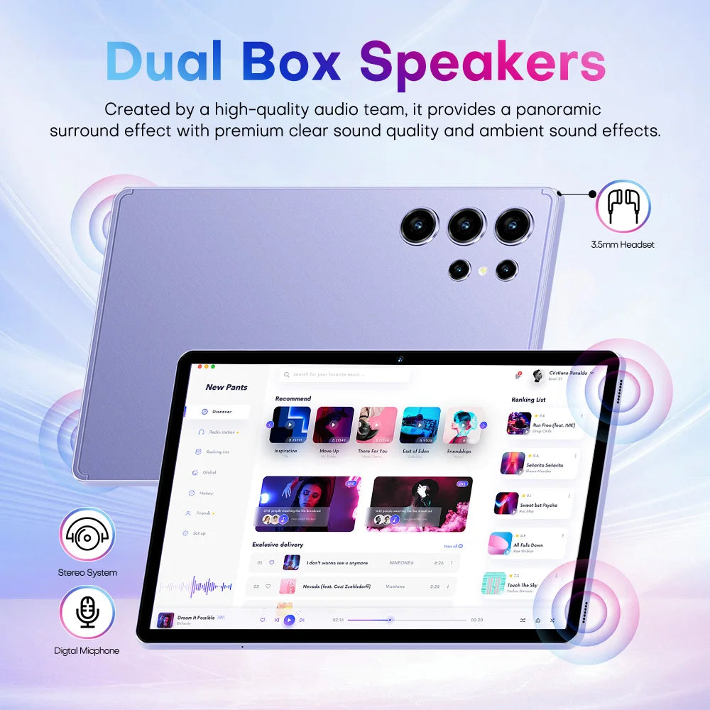 Original Pad 9 Pro 11 Inch 16GB RAM 1TB ROM tablet Android 15 Core Pad Tablet PC Phone Dual Wifi tablette android 8800mah