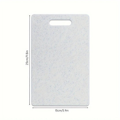 Marble Texture PP Cutting Board Antibacterial and Mildew Cutting Board Kitchen Vegetable Cutting Board Dishwasher Safe