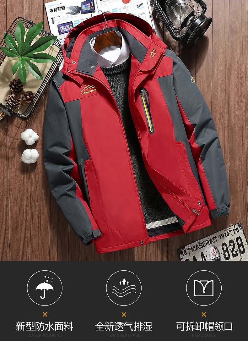 9xl Thermal Jacket Winter Parka Men Windbreak Thick Warm Windproof Coats Male Military Hooded Jackets Men's Winter Warm Jackets.