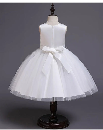 Elegantes Kleid für Mädchen, Abend, Hochzeit, Schmetterlingsapplikationen, Netzstoff, Prinzessinnenkleid für Kinder, Geburtstagsfeier, Abschlussball, Performance-Kleid.