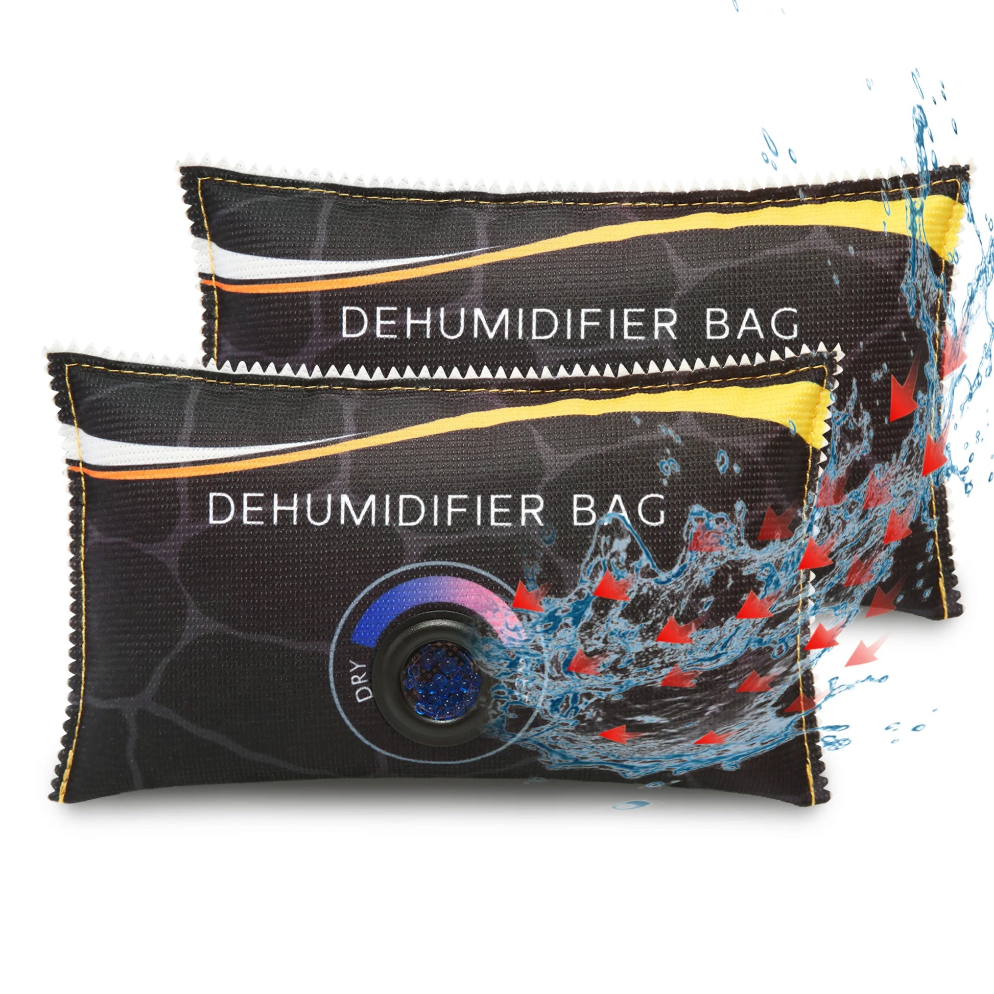 Car Dehumidifier Dehumidifier Bag Desiccant Desiccant Pack Reusable Silicone Moisture Absorbent Pack Household Car Multifunction.
