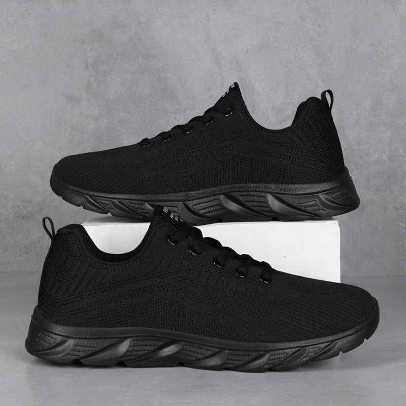 YRZL Lightweight Running Shoes Breathable Non-Slip Running Shoes Men Comfortable Sneakers Outdoor Sports Soft Wear-Resistant