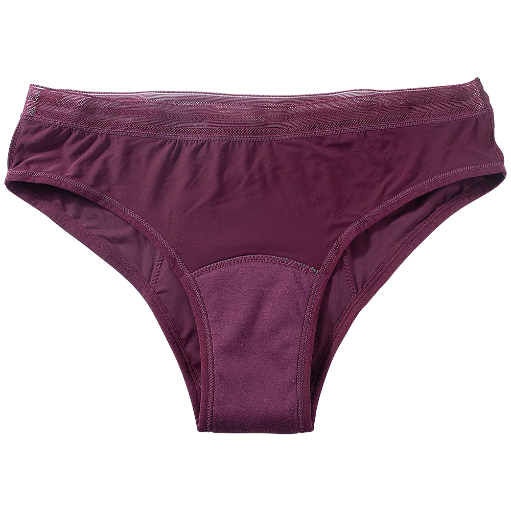 Seamless Cotton Menstrual Panties 4-Layer Leakproof Fast Absorption Women Period Panties Mid-Rise Incontinence Undies.