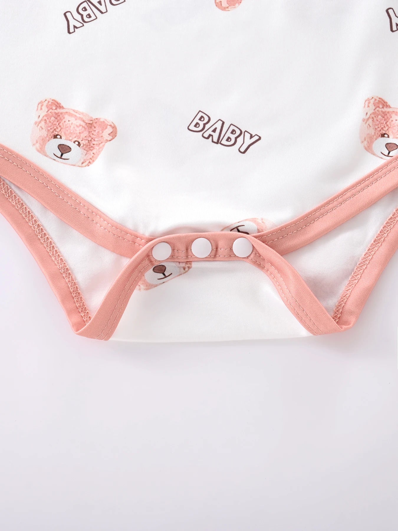 Unisex-Body für Neugeborene + Mütze + Hose, 3-teiliger Anzug für Jungen und Mädchen, niedlicher bedruckter einteiliger Strampler mit Rundhalsausschnitt für alle Jahreszeiten.