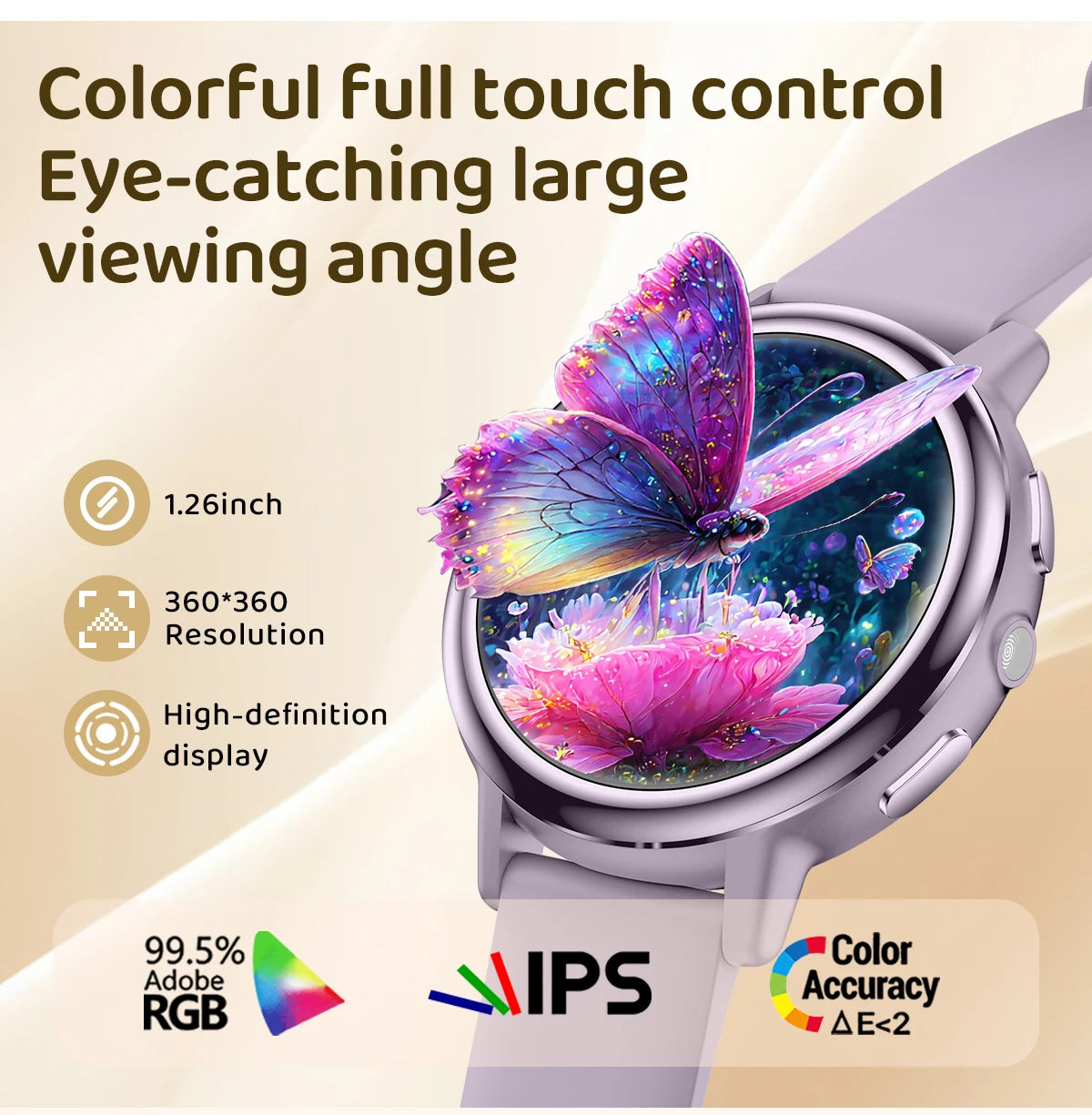 LIGE 2025 New 1.26 inch Screen Smart Watch Women IP68 Waterproof Sports Women’s Health Monitor Watches Bluetooth Call Smartwatch.