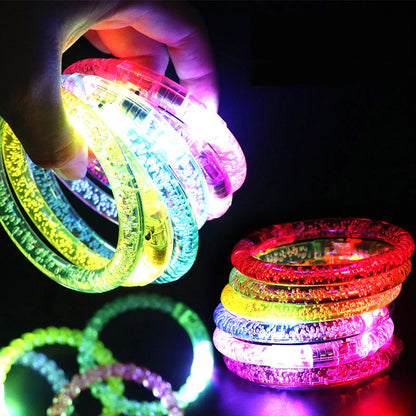 15/30/60Pcs Glow Foam Stick Groß Bunte RGB LED Cheer Tube Dunkles Licht Glow Sticks Weihnachten geburtstag Hochzeit Party Liefert.