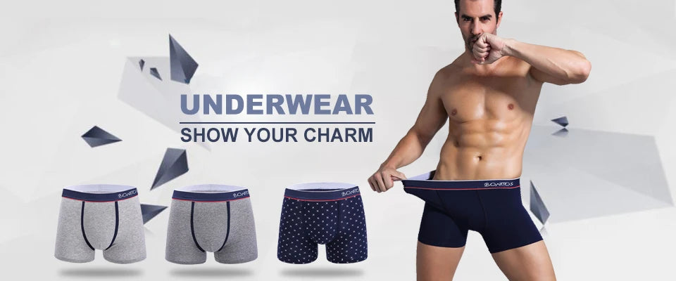 5 stücke boxer männer Höschen Atmungsaktive boxershorts Männer Unterwäsche Polyester unterhosen für mann Hohe Qualität Männliche Badehose