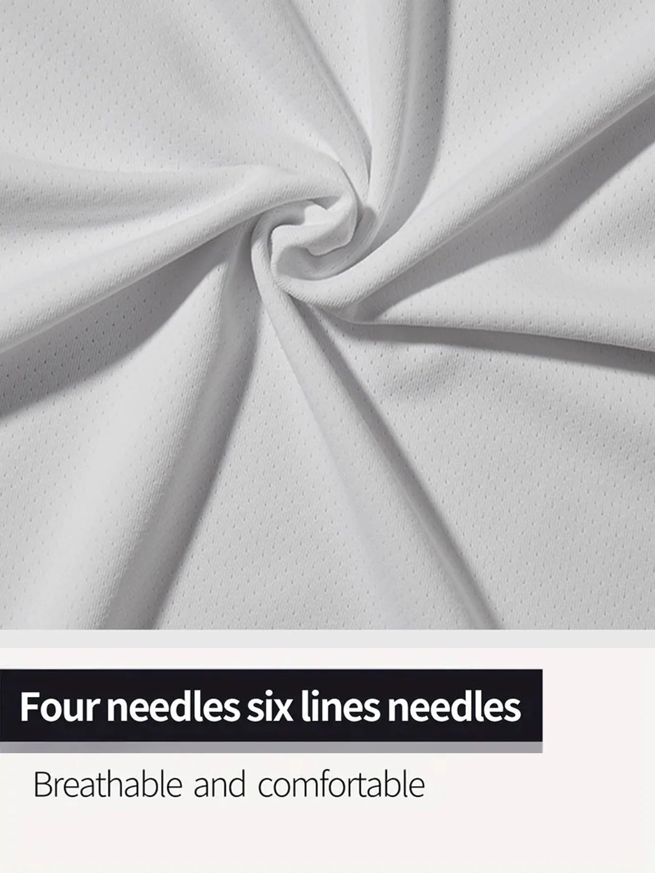 Round Neck T-Shirt 7-Piece White Ultra-Light Men's Quick-Drying Breathable Sweat-Absorbent Shirt Suitable for Fitness Gym and Ru.