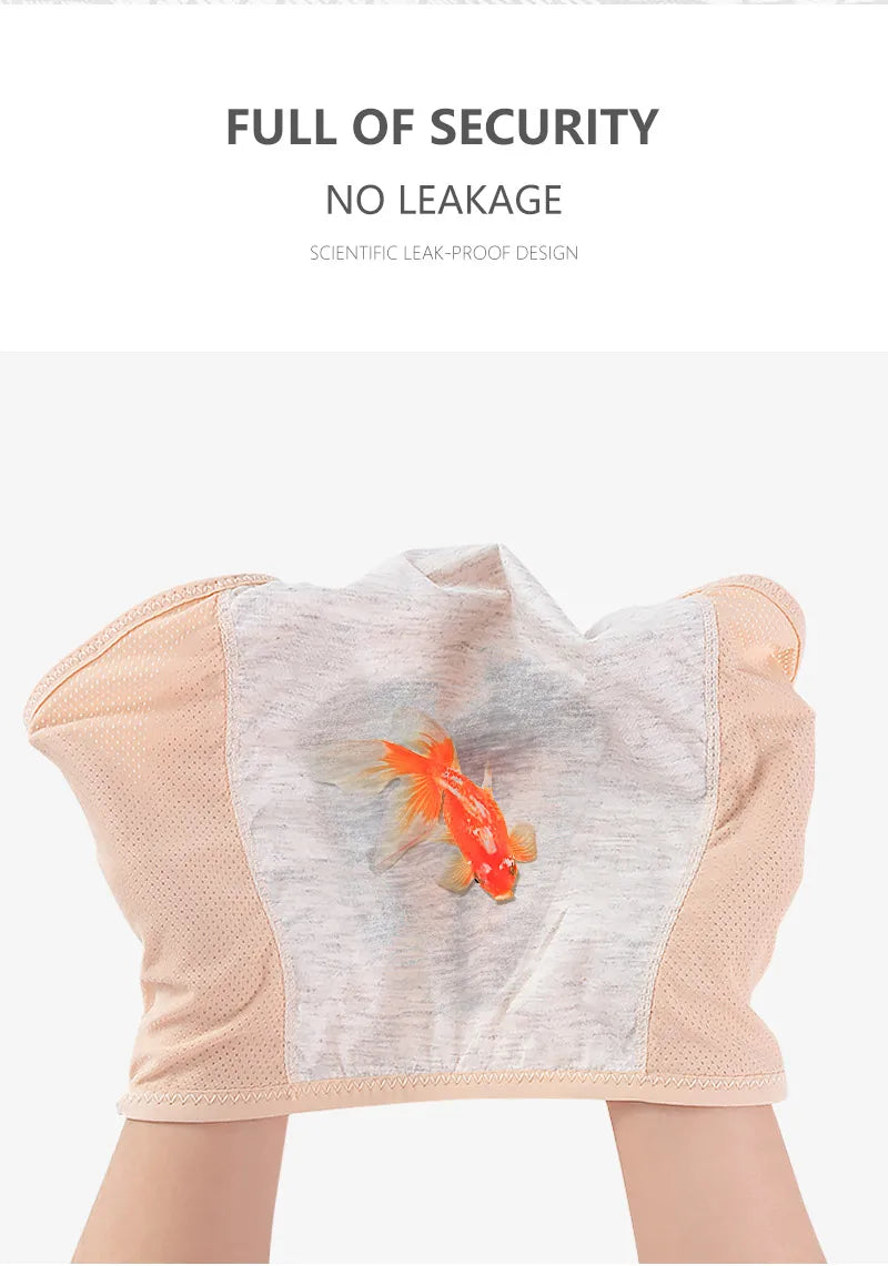 L-8XL Leak Proof Menstrual Panties 5PCS Women Period Underwear Sanitary Panties  Plus Size Physiological Waterproof Briefs.