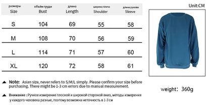 Autumn New No Hoodie Women Streetwear Fashion Long Sleeves Patchwork O-Neck Pullover Lady Versatile Knitted Casual Slim Clothing.