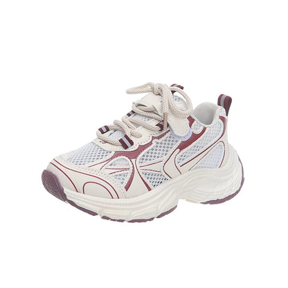 Summer Breathable Mesh Children’s Running Shoes for Boys Girls Non-Slip Soft Sole Toddler Sneakers School Outdoor Play Footwear.