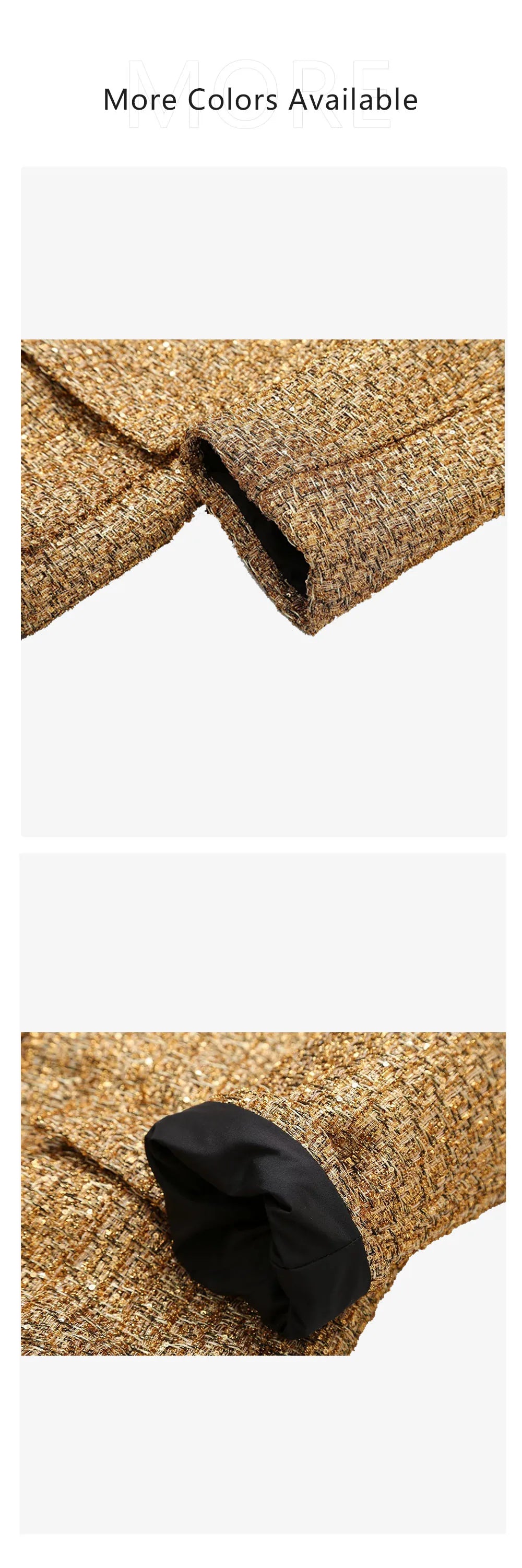 2023 Autumn/Winter New Product Women's New Fashion and Casual Versatile Stand up Collar Long Sleeve Beaded Jacket Coat.