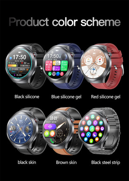 2025 New For HUAWEI Uric Acid Blood Pressure Blood oxygen Body Analysis Smart Watch ECG+PPG Clock Bluetooth call Smart watch Men