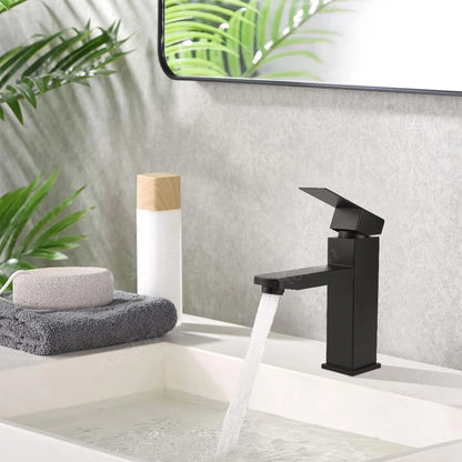 Bath Mixer Kitchen Faucet Stainless Steel Hot and Cold Water Tap Washbasin Basin Faucets Bathroom Bathtub Accessories Set Sink