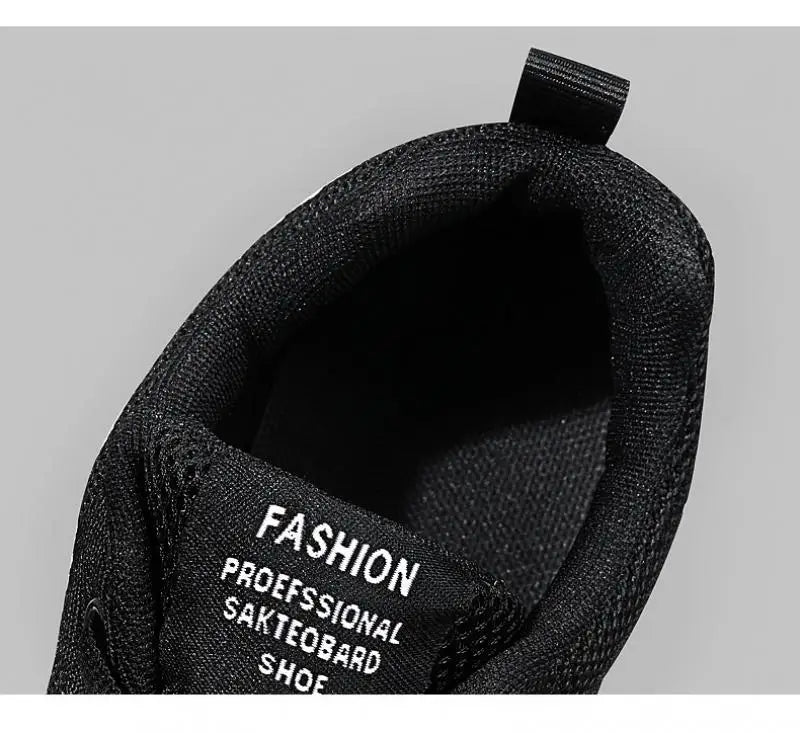 Men's Trendy Lace Up Knit Sneakers Casual Outdoor Athletic Running Walking Gym Shoes.